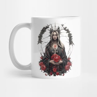 Dark Virgin Mary Mug